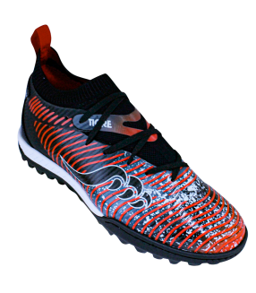 Fulbitera tejida Negro/Rojo