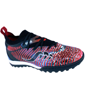 Fulbitera tejida Negro/Rojo